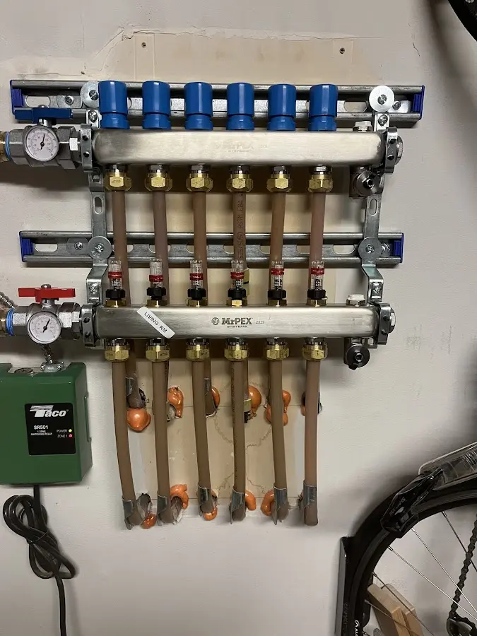 Plumber performing Leak Detection at a residential property in Dunlap